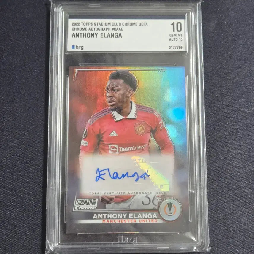 [BUNJANG] Topps Elanga Auto 10 BRG10 Sports Card / [스포츠 카드]탑스 엘랑가 오토10 brg10