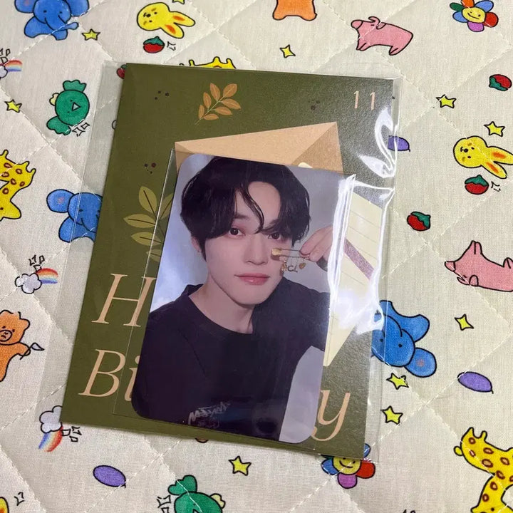 [BUNJANG] NCT Dream Chenle Birthday Card / 엔시티드림 생일카드 해피버스데이 천러 미개봉
