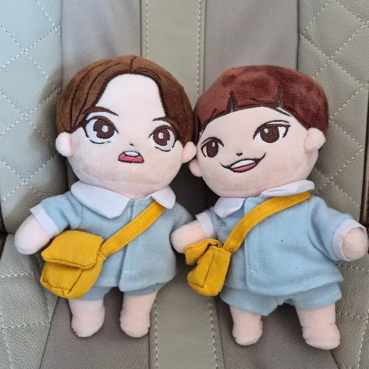 [BUNJANG] EXO Doll Blue Outfit + Bag Set / 엑소 첸 인형 블루 의상 인형