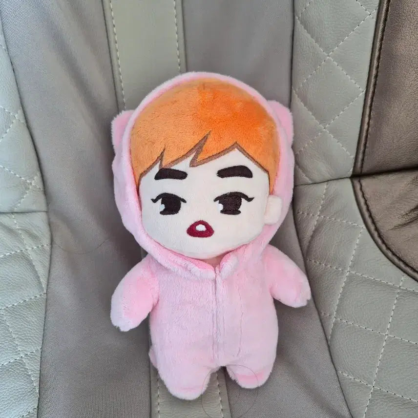 [BUNJANG] EXO Idol Doll Pink Hooded Plushie / 엑소 백현 인형 핑크색 솜인형