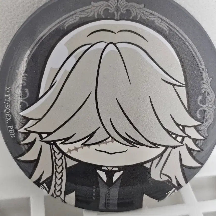 [BUNJANG] Black Butler Undertaker Can Badge / 흑집사 언더테이커 캔뱃지