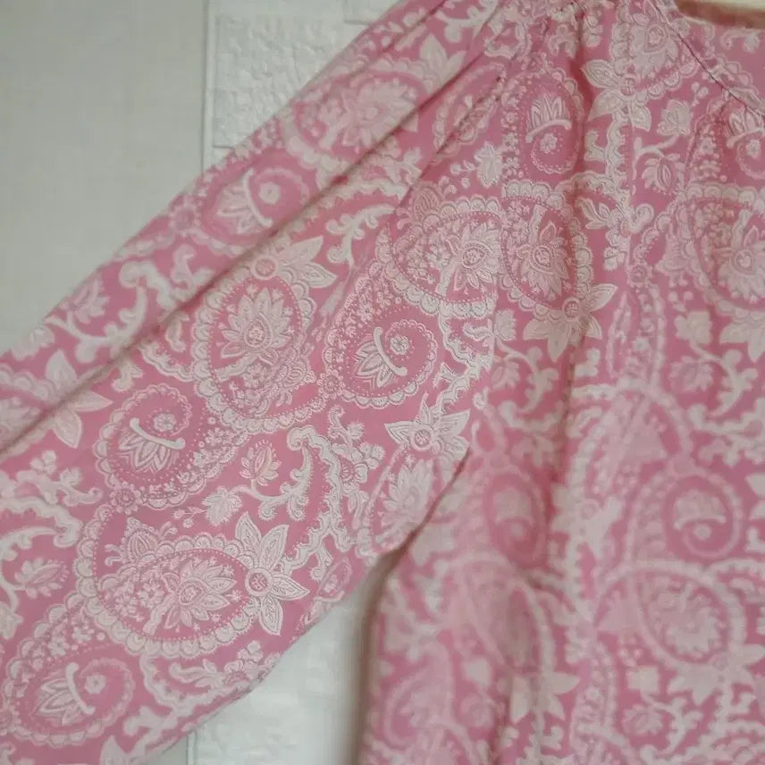 [BUNJANG] Pink Blouse XL / 새상품)핑크색 블라우스 XL