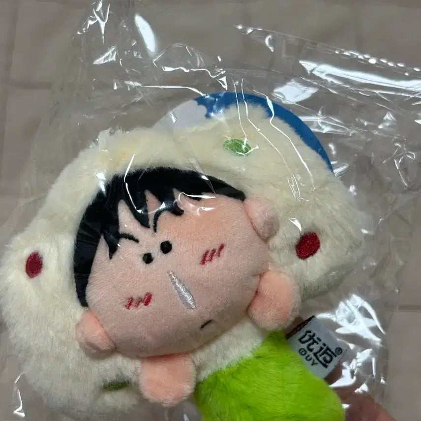 [BUNJANG] Maenggoo Mushroom Plush Keychain / 맹구 버섯 인형 키링