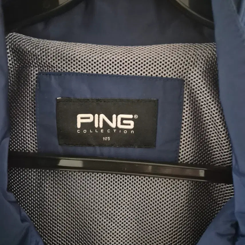 [SOLD OUT] [105]PING핑 골프 우븐자켓 네이비 봄시즌