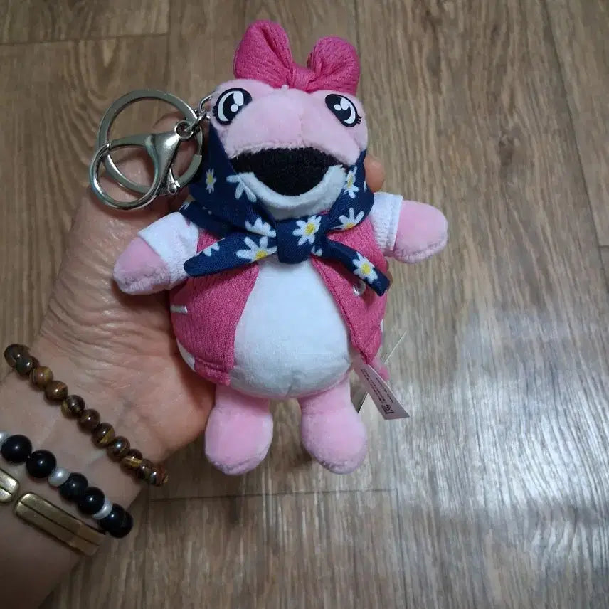 [BUNJANG] Jinro Two-Heads Toad Keyring Stand Pink / 진로 두꺼비 키링 스탠드 핑크(무료배송 )