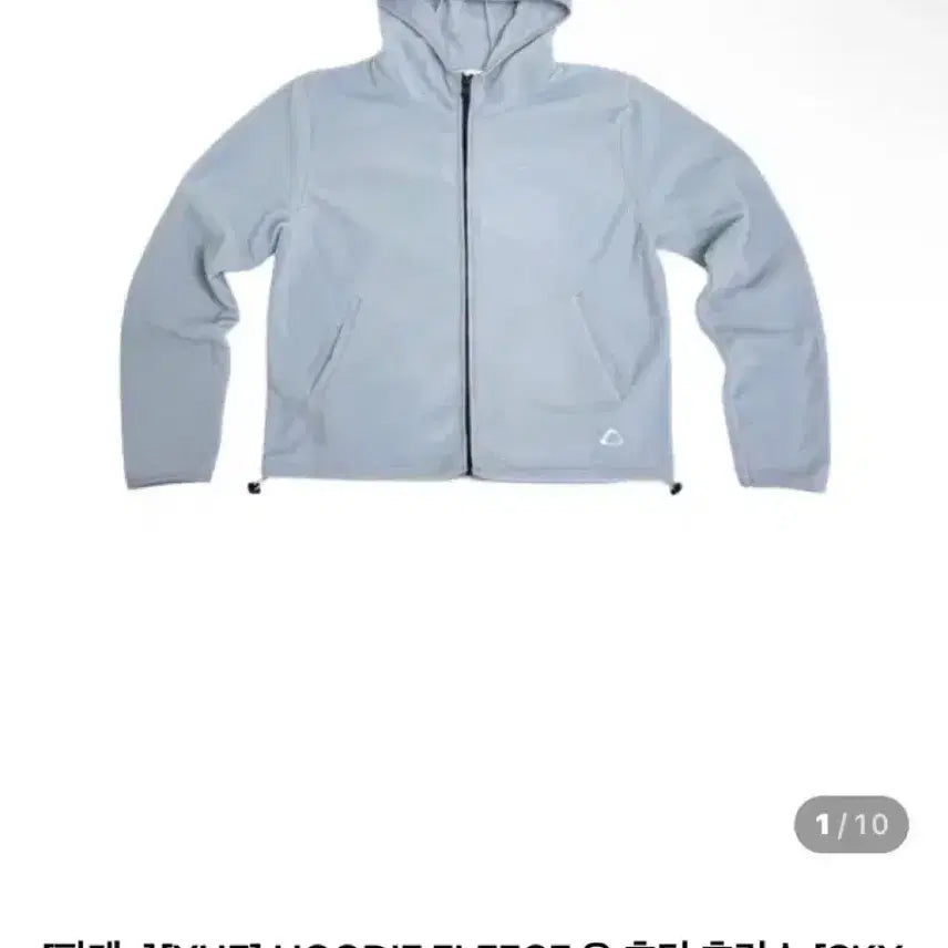 [BUNJANG] YUE Project Sky Blue Fleece Hoodie / YUE project 유 후디 후리스 스카이블루