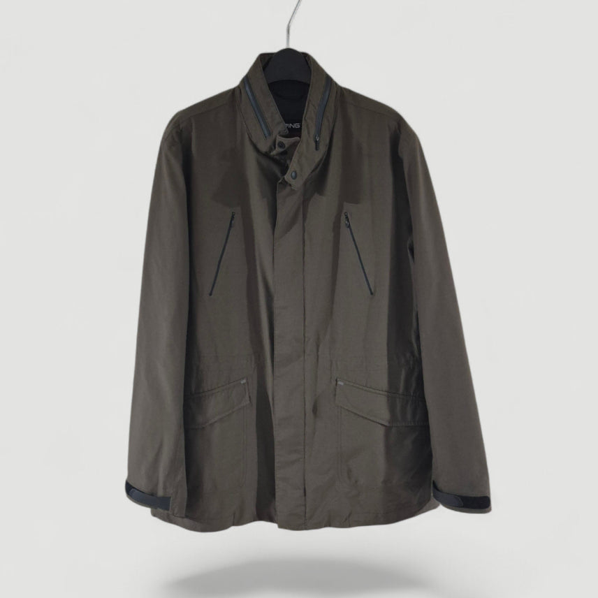 [SOLD OUT] [105]PING핑 골프 우븐자켓 카키 봄시즌 스판재질