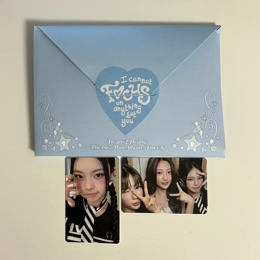 [BUNJANG] Hatz to Hearts Ian Heart Rocket Unsealed Album / 하츠투하츠 포커스 하트로켓버전 개봉앨범 이안 풀셋