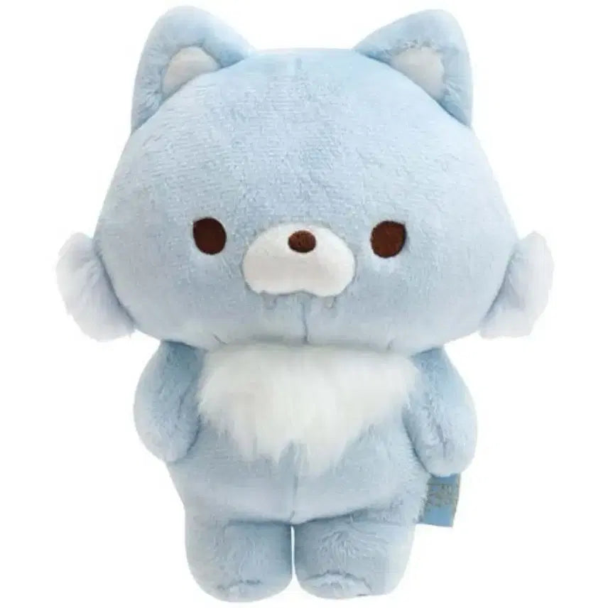 [BUNJANG] San-X Rilakkuma Blue Wolf Aoikouokami Posing Plush Doll / 산엑스 리락쿠마 푸른늑대 아오이코오오카미 포징 인형 미개봉 양도
