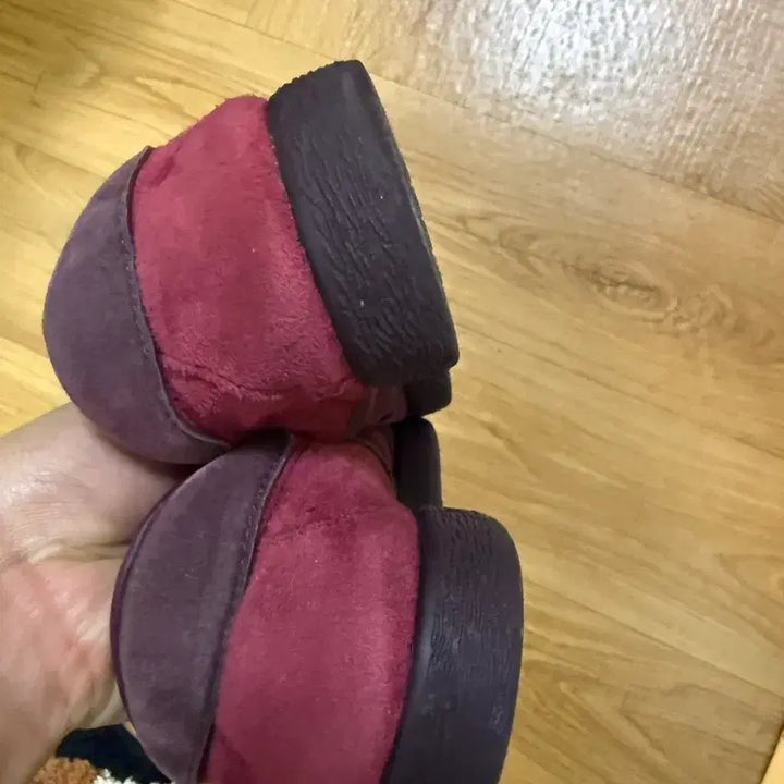 [BUNJANG] Adidas Tobacco Burgundy Sneakers / [255] 아디다스 토바코 버건디