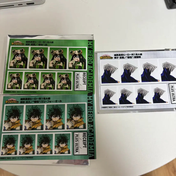 [BUNJANG] My Hero Academia Midoriya Tsuyu Shoji Bundle Set Proof Photos / 일괄판매 히로아카 나히아 증명사진 미도리야 츠유 쇼지