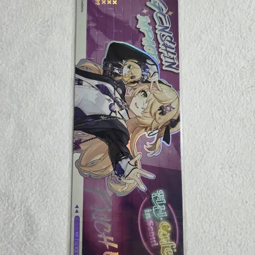 [BUNJANG] Genshin Cafe Fischl Hologram Ticket / 원신카페 피슬 홀로그램 티켓