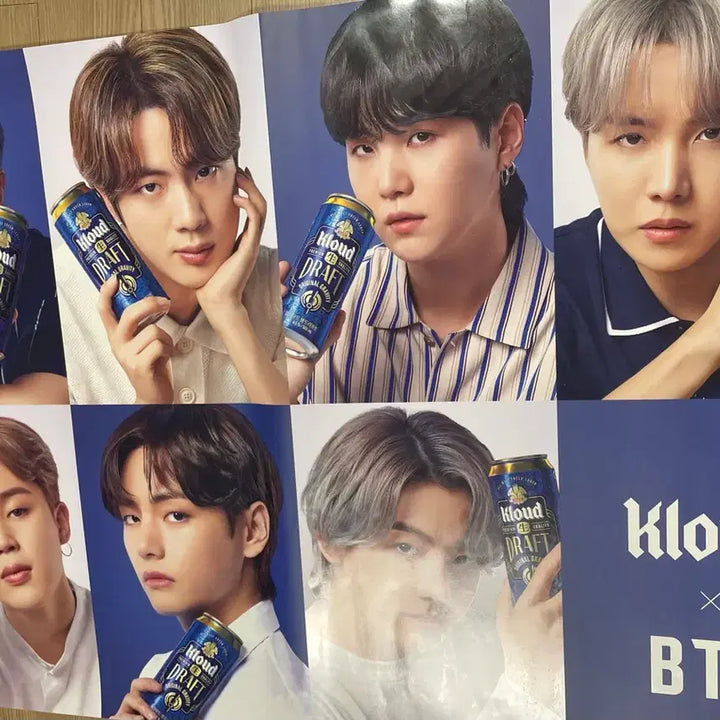 [BUNJANG] Cloud BTS Poster / 클라우드 X 방탄소년단 BTS 포스터
