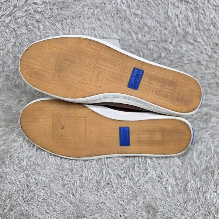 [BUNJANG] Keds Brown Leather Slip-on Sneakers / 구제짱짱맨 260 KED 케즈 브라운 레더 슬립온