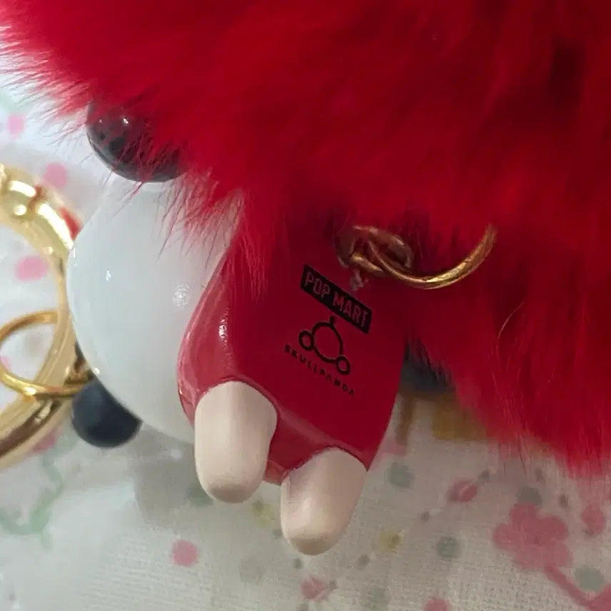 [BUNJANG] Pop Mart Skullpanda Pom-Pom Keyring / 팝마트 스컬판다 폼폼 키링