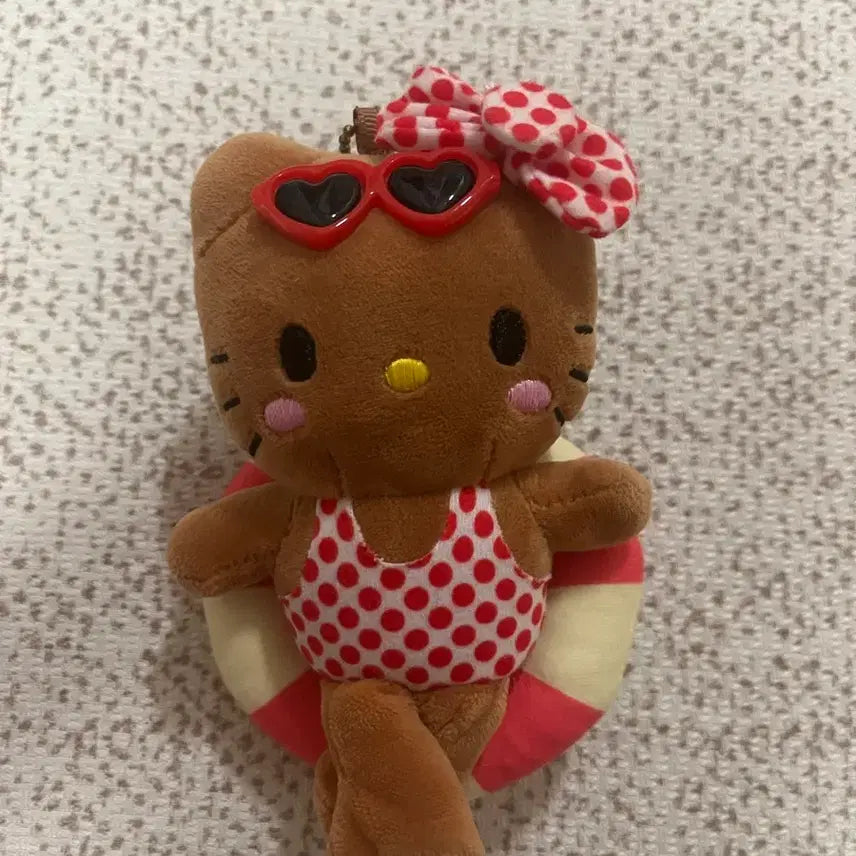 [BUNJANG] Tanning Kitty Keyring / 태닝 키티 키링