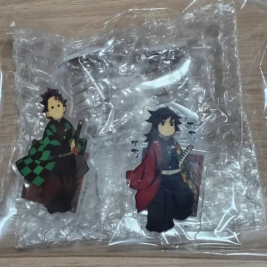[BUNJANG] Demon Slayer Giyu Tanjiro Acrylic Standee (Sealed) / 귀멸 무한성 기유 탄지로 테치테치 아크릴 미개봉