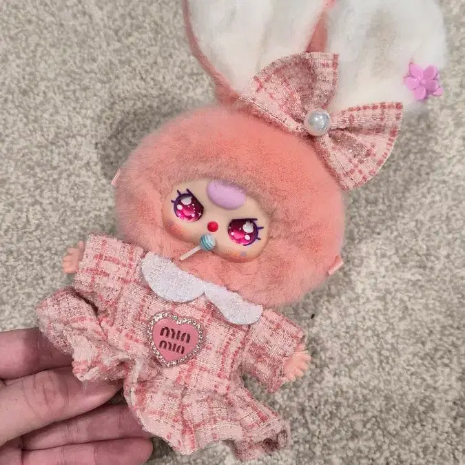 [BUNJANG] Baby Three 50 Mini Macaron Doll Keyring / 베이비쓰리 50 미니마카롱 인형 키링