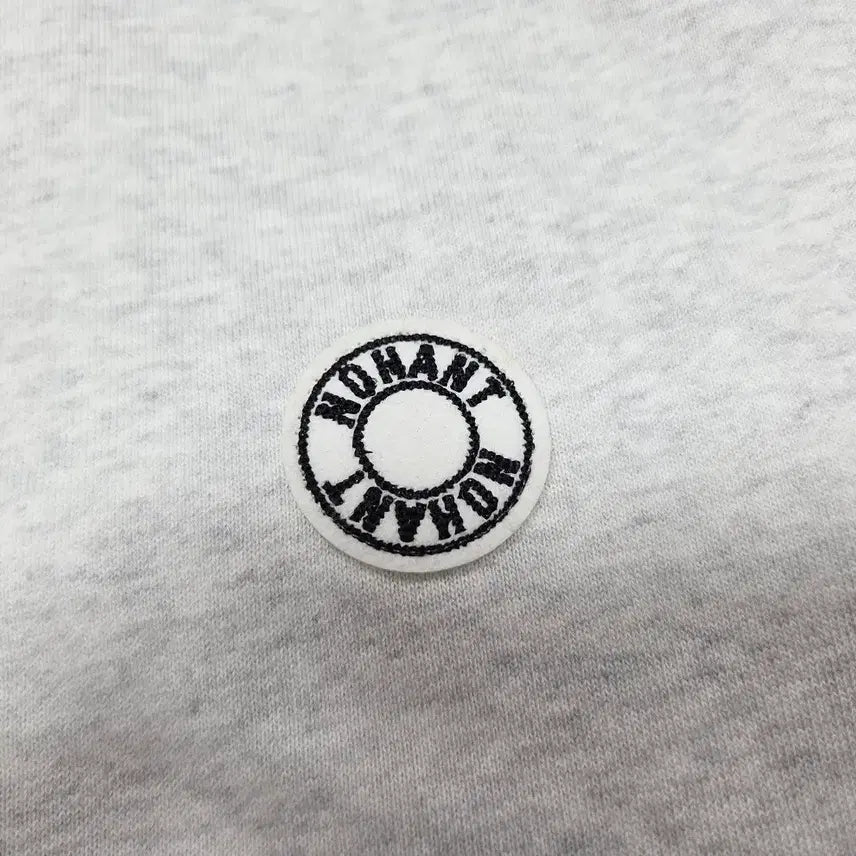[BUNJANG] Nohant Logo Patch Crewneck Sweatshirt / 노앙(NOHANT) 로고패치 크루넥 스웻셔츠 프리사이즈 새상품