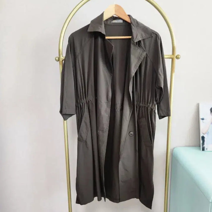 [BUNJANG] N-by Half Trench Jacket / N-by 하프 트렌치 쟈켓