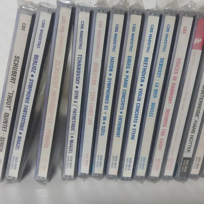 [BUNJANG] CBS Classic CD Bundle Set / CBS  클래식cd  명반 미사용 40장
