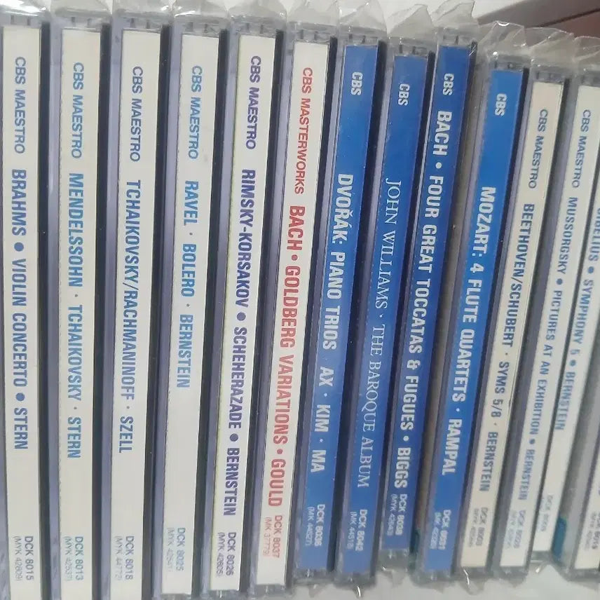 [BUNJANG] CBS Classic CD Bundle Set / CBS  클래식cd  명반 미사용 40장