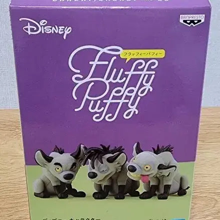 [BUNJANG] Disney The Lion King Fluffy Puffy Hyena Figure / 디즈니 라이온킹 플러피 퍼피 fluffy puffy 하이에나 피규어 판매
