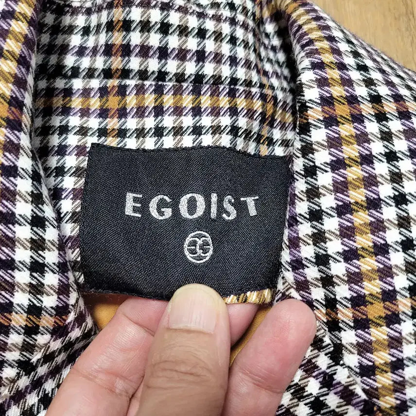 [BUNJANG] Egoist Double Check Jacket / 에고이스트(EGOIST) 더블 체크자켓 55-66 새상품