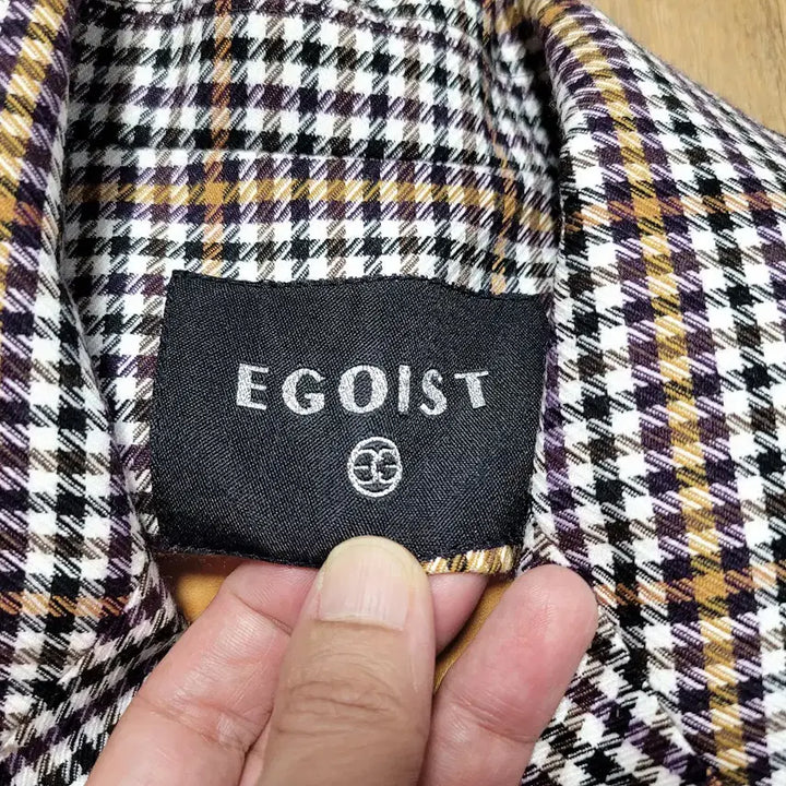 [BUNJANG] Egoist Double Check Jacket / 에고이스트(EGOIST) 더블 체크자켓 55-66 새상품