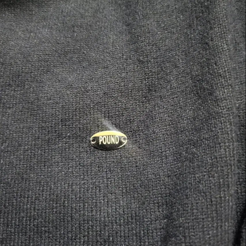 [BUNJANG] 108 Pound Navy Hooded Zip-Up Knit Sweater (Size 55) / 정가 85000원 108파운드 네이비 후드 집업 니트 55사이즈 새상품
