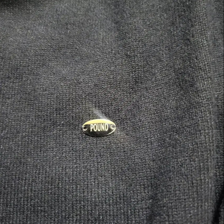 [BUNJANG] 108 Pound Navy Hooded Zip-Up Knit Sweater (Size 55) / 정가 85000원 108파운드 네이비 후드 집업 니트 55사이즈 새상품