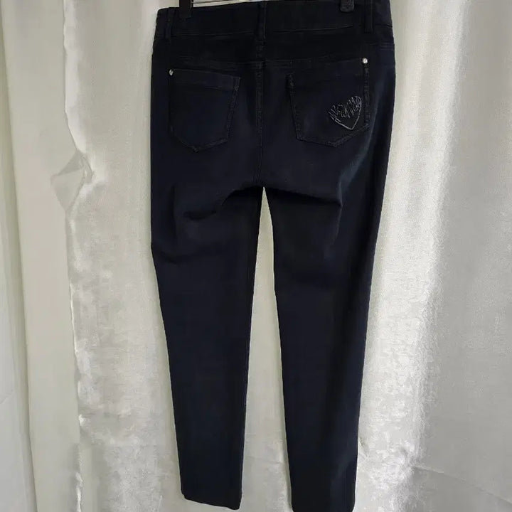 [BUNJANG] Vivienne Westwood Black Denim Slim Fit Pants / 비비안웨스트우드 블랙진 데님 팬츠 (1884)
