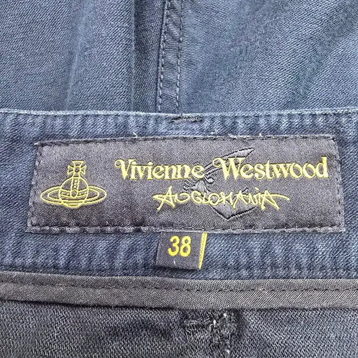 [BUNJANG] Vivienne Westwood Black Denim Slim Fit Pants / 비비안웨스트우드 블랙진 데님 팬츠 (1884)