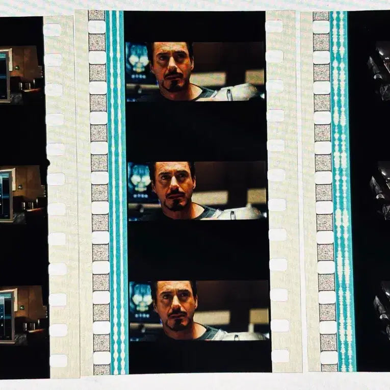 [BUNJANG] Iron Man Film Cut Set (6 Sheets) / 아이언맨 필름컷 6매 / 영화 필름 / 마블