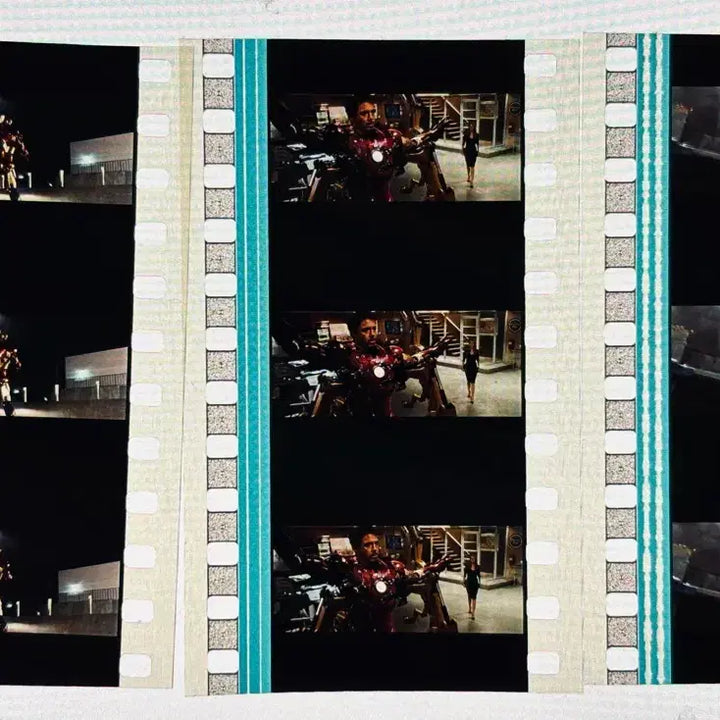 [BUNJANG] Iron Man Film Cut Set (6 Sheets) / 아이언맨 필름컷 6매 / 영화 필름 / 마블