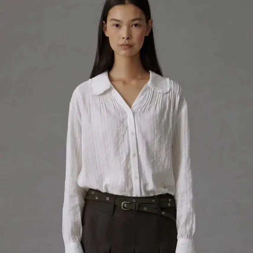 [BUNJANG] Tudomant Vintage Frill Blouse / 튜드먼트 블라우스 VINTAGE FRILL BLOUSE_IVORY
