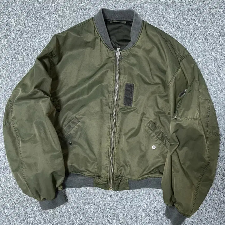 [BUNJANG] Polerouter Used Reversible MA-1 Jacket Size 4 (L) / 폴리테루 유즈드 리버시블 ma 1 4사이즈