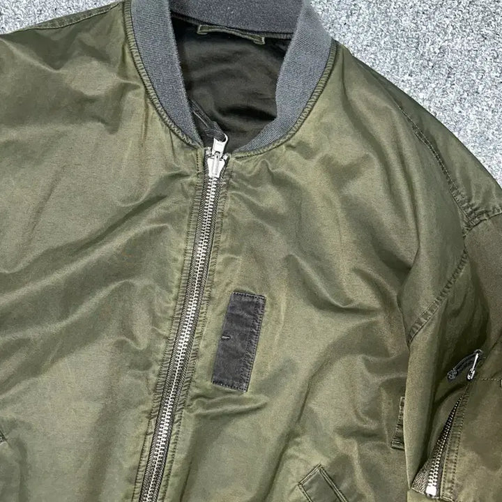[BUNJANG] Polerouter Used Reversible MA-1 Jacket Size 4 (L) / 폴리테루 유즈드 리버시블 ma 1 4사이즈