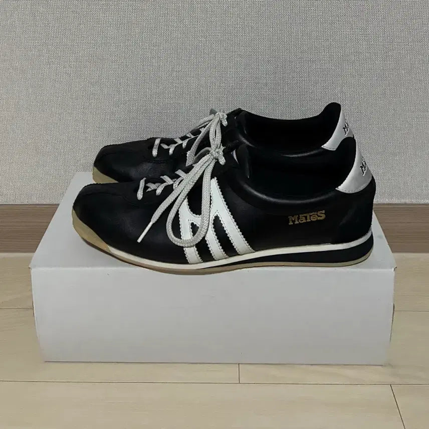 [SOLD OUT] MateS 마테스 스니커즈 MYRNA P.E 블랙 컬러 42사이즈