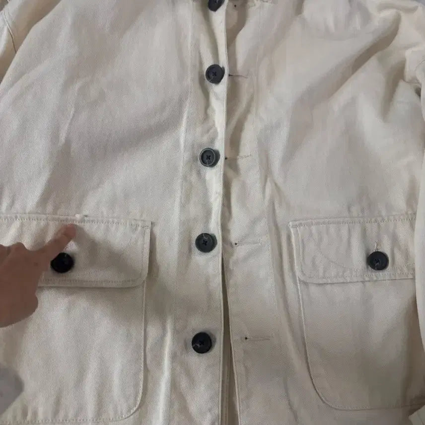[BUNJANG] Who.A.U California Beige Shirt Jacket (Large) / 캘리포니아 Who.A.U 베이지색 셔츠 자켓라지