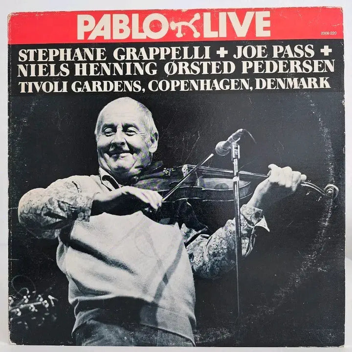 [BUNJANG] Pablo Stéphane Grappelli Live LP Record / 파블로 스테판 그라펠리 라이브 LP 레코드