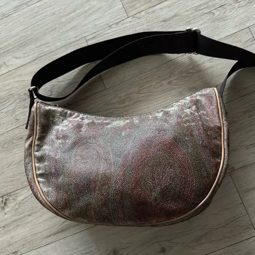 [BUNJANG] ETRO Paisley Pattern Crossbody Bag + Mini Pouch / 에트로 ETRO 페이즐리 패턴 크로스백 + 미니 파우치