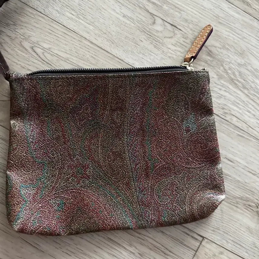 [BUNJANG] ETRO Paisley Pattern Crossbody Bag + Mini Pouch / 에트로 ETRO 페이즐리 패턴 크로스백 + 미니 파우치