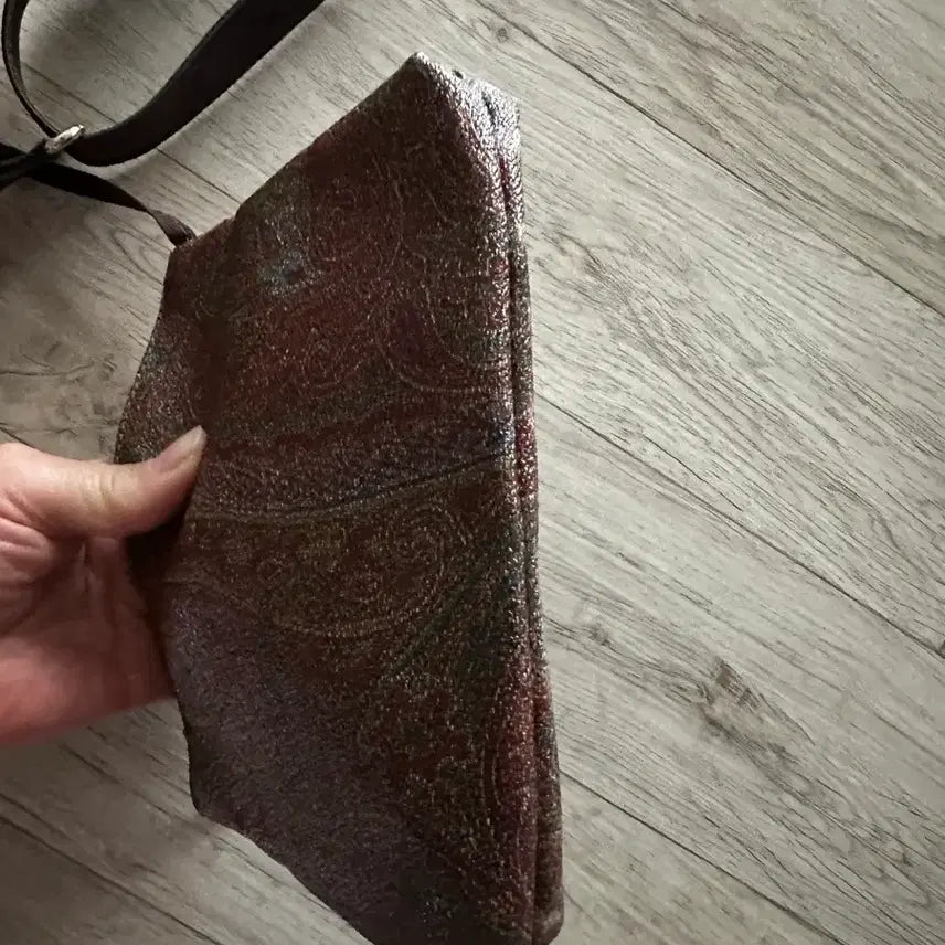 [BUNJANG] ETRO Paisley Pattern Crossbody Bag + Mini Pouch / 에트로 ETRO 페이즐리 패턴 크로스백 + 미니 파우치