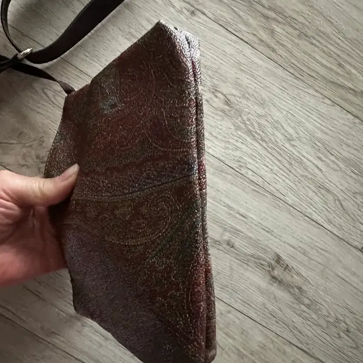 [BUNJANG] ETRO Paisley Pattern Crossbody Bag + Mini Pouch / 에트로 ETRO 페이즐리 패턴 크로스백 + 미니 파우치