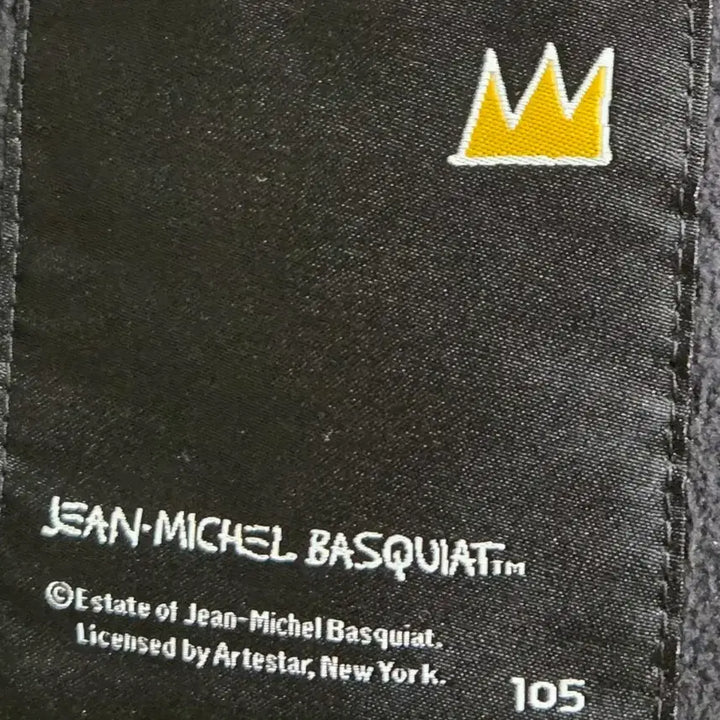 [BUNJANG] Jean-Michel Basquiat Softshell Fleece Lined Jacket / 장 미쉘 바스키아 소프트쉘 기모집업 100~105사이즈