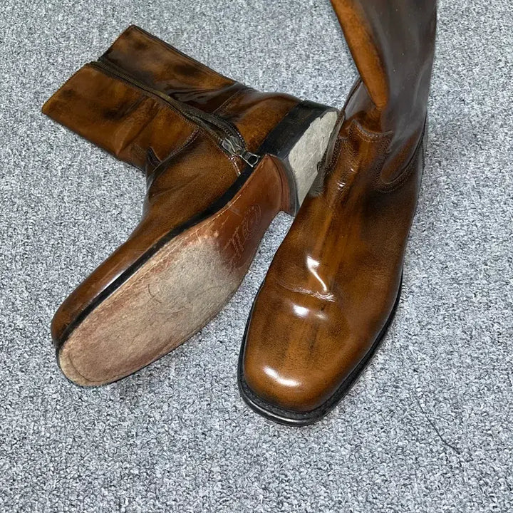 [BUNJANG] Dries Van Noten Biker Chelsea Boots / 드리스 반 노튼 바이커 첼시부츠 290 eu45