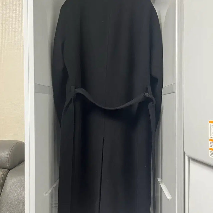 [BUNJANG] Solid Homme 23FW Black Cashmere Handmade Robe Coat Size 46 / 솔리드옴므 23fw 블랙 캐시미어 핸드메이드 로브 코트 46사이즈