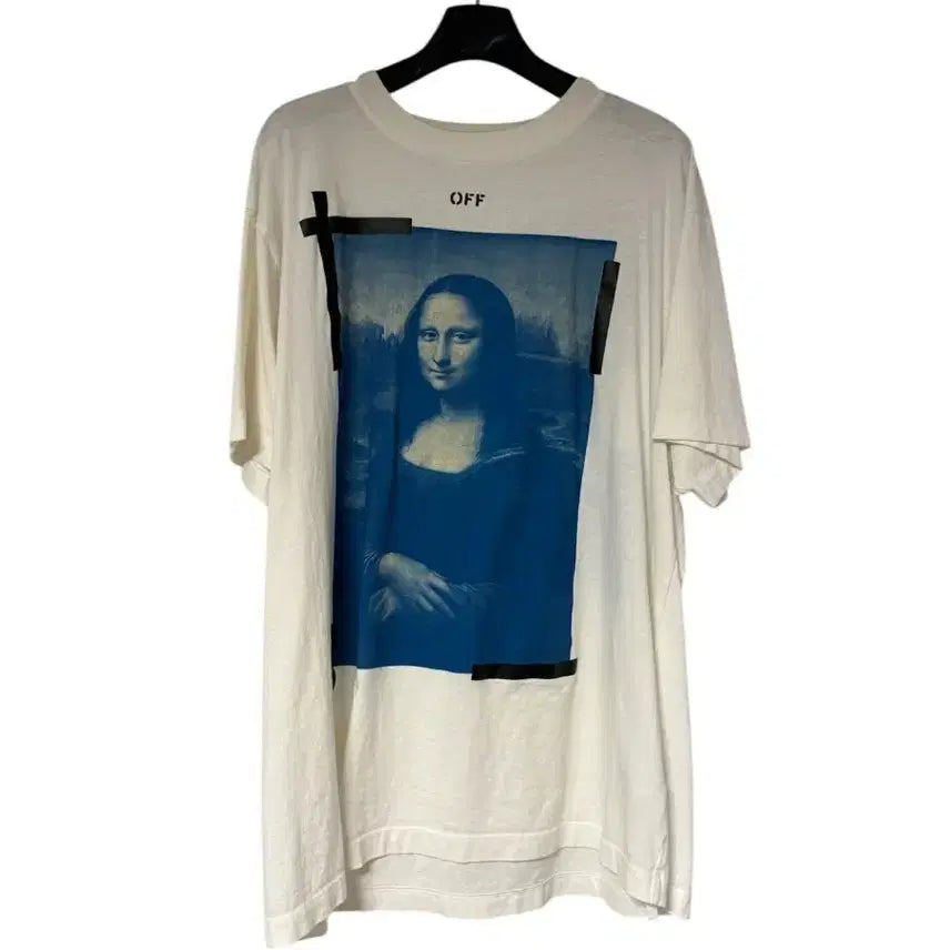 [SOLD OUT] [100] 오프화이트 모나리자 반팔