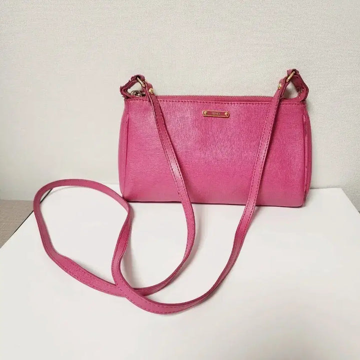 [BUNJANG] Fendi Leather Mini Crossbody Bag / 펜디 가죽  미니 크로스백